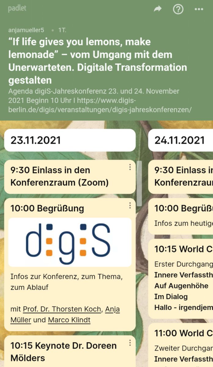 SabineGoerner's tweet photo. Optisch schon super vorbereitet, bin gespannt auf die Limonaden-Erkenntnisse @digiSberlin #kulturgutdigital #Digitalisierung #digiSMus #berlin https://t.co/2CjhNHQ7S0