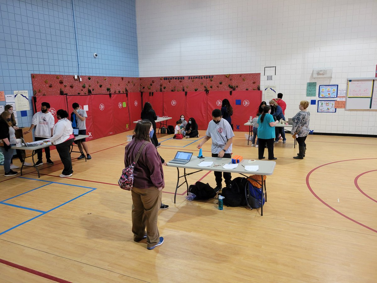 stemburgess's tweet photo. Big day at @BrentwoodMESE with @WakeSTEMECHS 9th grade teaching the @theNAEng Grand Challenges for Engineering @WCPSS @wcpssmagnets https://t.co/HC0mYPccii