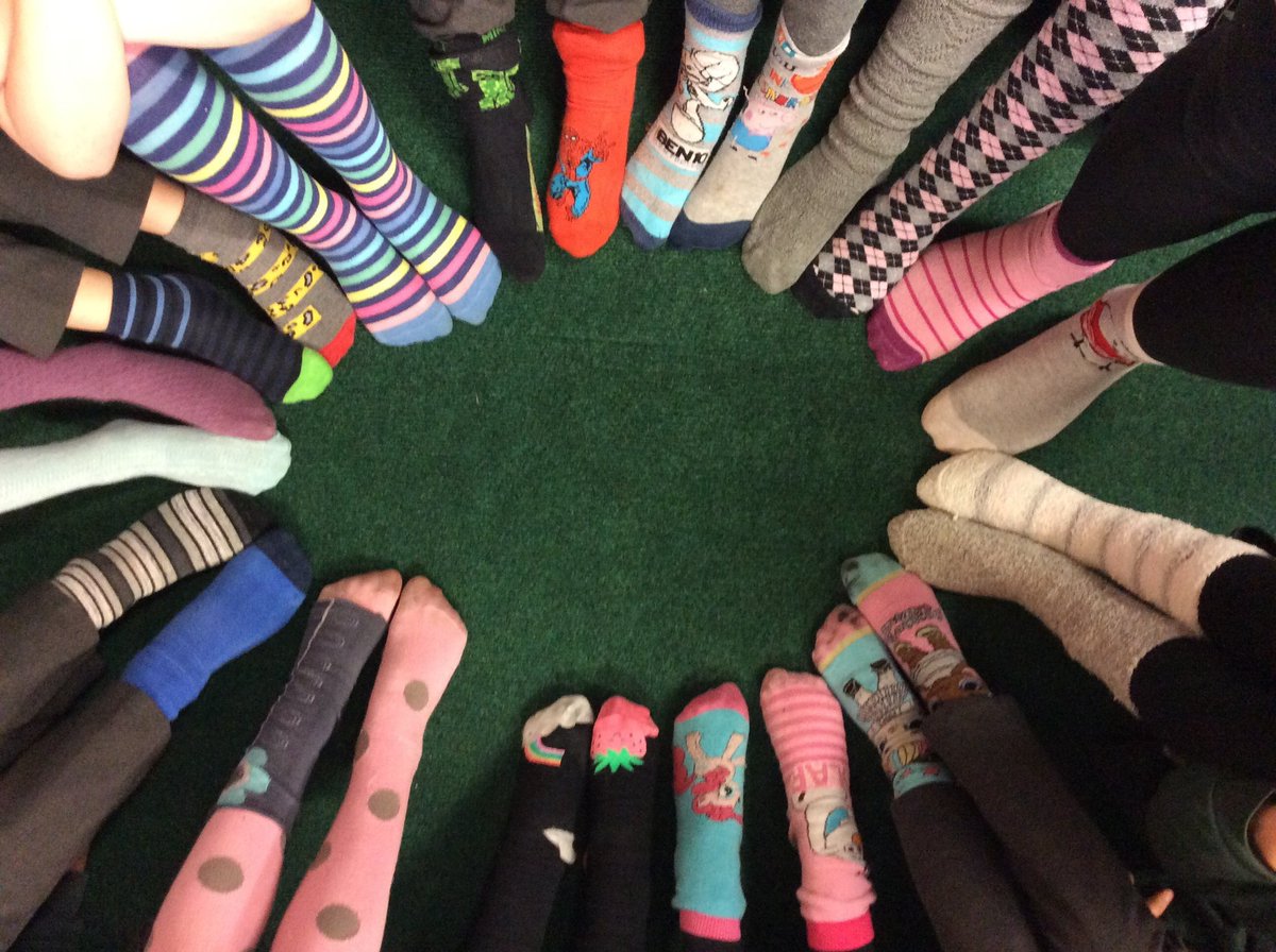 BgYear3's tweet photo. Our socks are as unique and special as us! #OddSocksDay #AntiBullyingWeek https://t.co/Gad8rV1VLT
