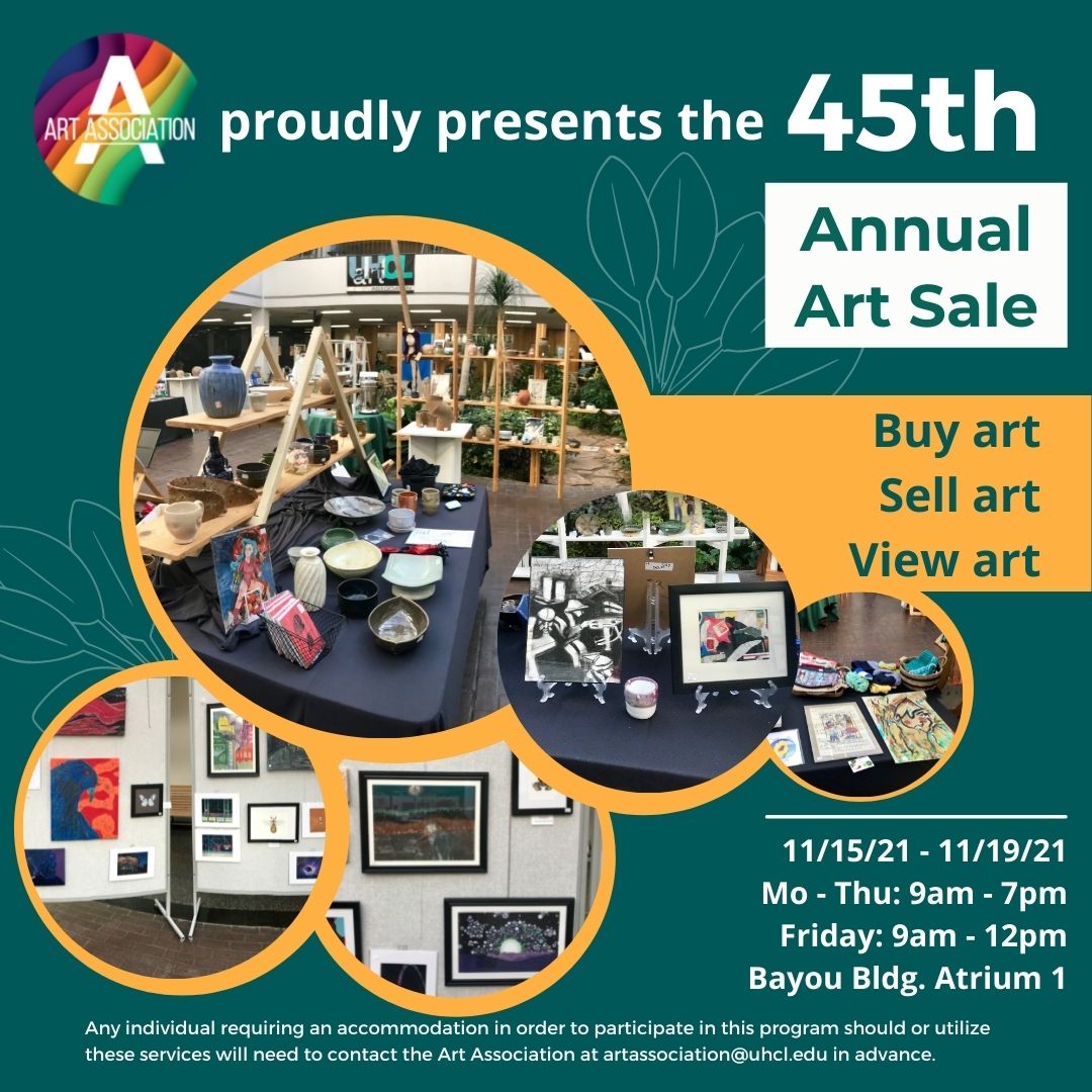 UHCLartgallery's tweet photo. The annual art sale hosted by the Art Association is open for business! 🖼 https://t.co/gsR2vbuiK7
