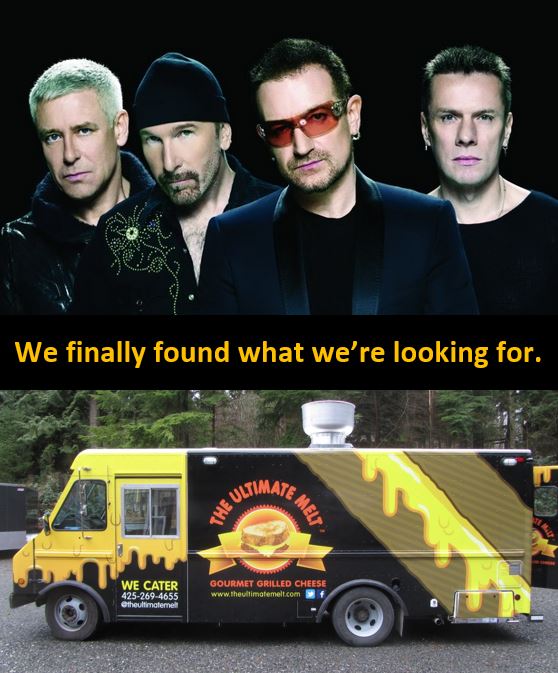 On this beautiful, crisp Tuesday, come get a hot sandwich, soup &amp; tots for lunch in Bellevue!! Hyde Square Apartment community, 2030 155th Pl NE, from 11:30-2:00. (Overlake/Crossroads area) You can order at the truck or online at streetfoodfinder.com/theultimatemelt. We'll see you there!