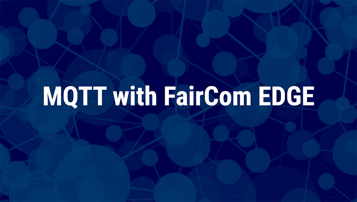FairCom_Corp's tweet image. Making #IoT easy ... #FairComEDGE allows you to easily configure and manage #MQTT topics. Also, your messages are automatically parsed and persisted to internal #database tables, allowing them to be analyzed with BI/reporting tools and standard #SQL.
faircom.com/products/fairc…
