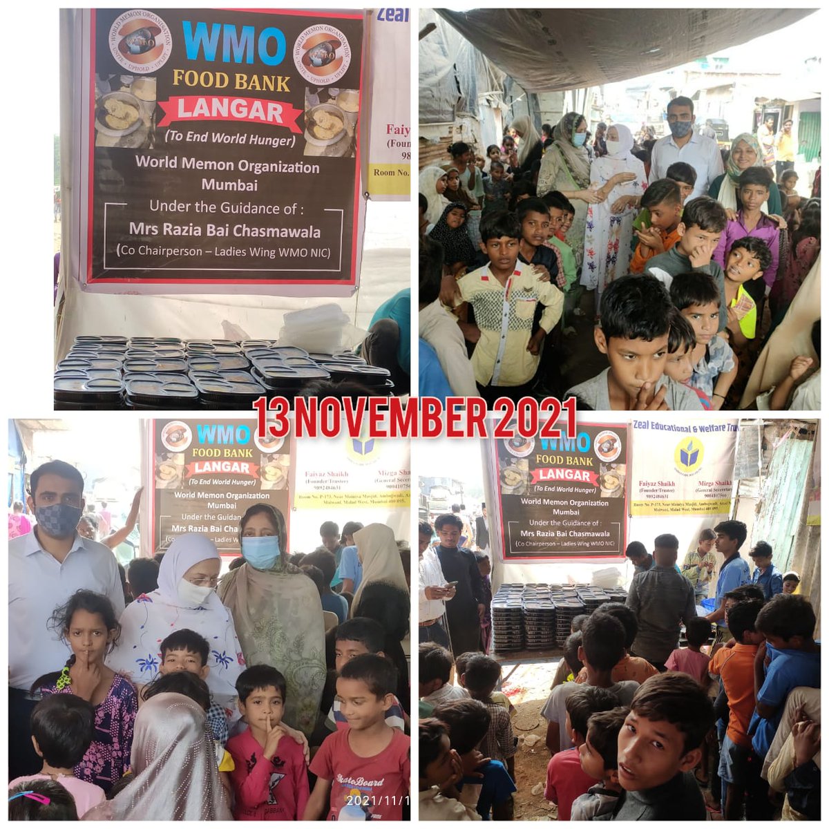 school_zeal's tweet photo. World Memon Organization organized (WMO) food distribution with the support of Zeal Educational and Welfare Trust, 400 food packets which contains Kheer, Puri & Daal Khichdi were distributed to the underprivileged kids of Ambojwadi slum.
#Feedinghunger #Zealenglishschool #wmo https://t.co/gxnYBp9jLo