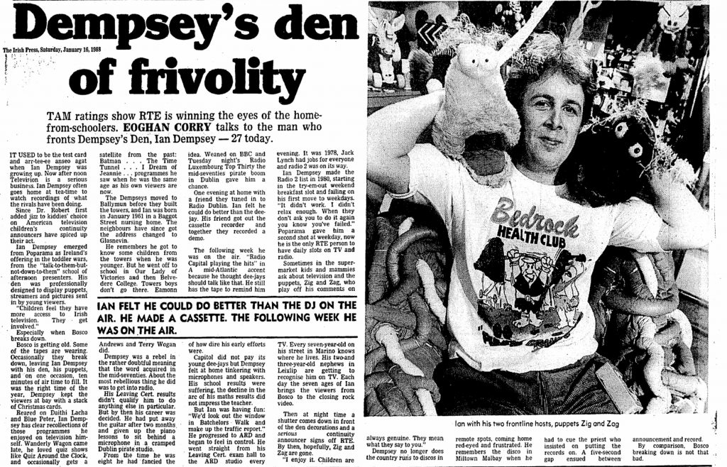 DoubleZCreative's tweet image. Hello! @IanDempsey #Flashback #DempseysDen #TheDen