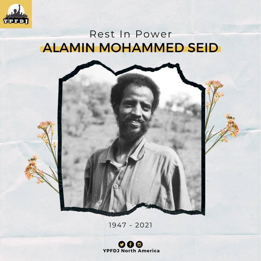 YPFDJNA's tweet photo. Btsaina (Our Comrade), Alamin Mohammed Seid. Rest in Peace!

Eternal Glory to our Martyrs! 🌹✊🏾 https://t.co/yW2vcHqY85