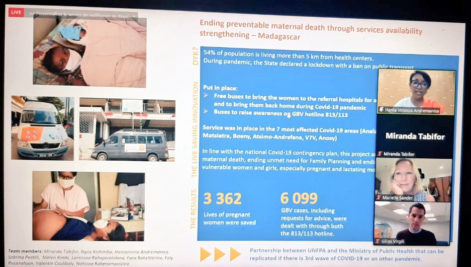 👏👏When the culture of #Innovation is a collective decision, the results are a #WinningTeam!

<a href="/UNFPA/">UNFPA</a> Madagascar is proud 2 be among winners of the 2️⃣0️⃣2️⃣1️⃣ #InnovationAward 🥳🥳🥳🥳!

🤗Congrats to all team members &amp; other winners!
Let's continue 2 save lives!
#TheMarchContinues