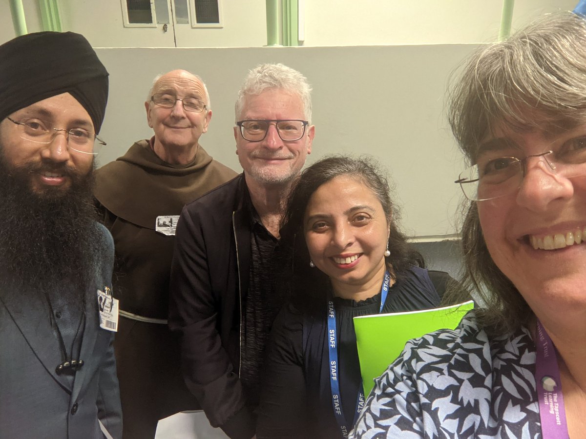Very thankyou to these wonderful people taking time out of their busy days to come and chat with <a href="/Student_SACRE/">Student SACRE</a> . So much new learning has taken place. Great event for <a href="/NewhamLondon/">Newham London 💙</a> <a href="/IFWeek/">Inter Faith Week</a> <a href="/r_ematters/">REmatters</a> <a href="/stbons/">St Bonaventure's</a> <a href="/AndyLewis_RE/">Andy Lewis</a> <a href="/areiac/">AREIAC</a> <a href="/RECouncil/">Religious Education Council</a> <a href="/NATREupdate/">NATRE</a>