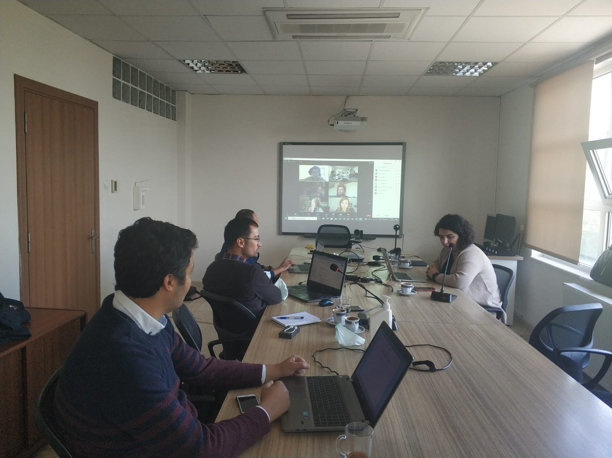 SusCoF's tweet photo. The first session of hybrid TPM in Mugla. Thanks to partners for their valuable contribution and discussion on Outputs. @ulusalajans @Legacy17org @MAPPCentre 
 @muglaedutr @universitemDEU @BOKUvienna https://t.co/a5VKSBPf0m