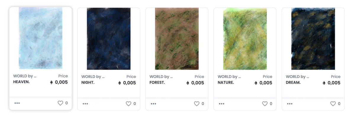 Dots_Crypto's tweet photo. Go get yourself your favorite Art-piece of 'WORLD' by NF on @opensea 

Gas is low now!⛽️They're all one of a kind!
https://t.co/rmKQA82xUx

#nftart #NFTCommmunity #NFTcollection #nftcollectors #NFTs #influencer #cryptotwitter #etherium #Berlin #buythedip #bitcoin https://t.co/PFySO01QY5