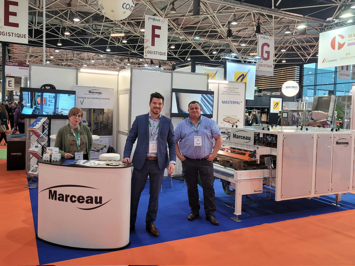 Salon <a href="/ProdandPack/">Prod&Pack</a> à Eurexpo Lyon, c'est maintenant ! #prodandpack #salon #logistique #lyon #marceau
