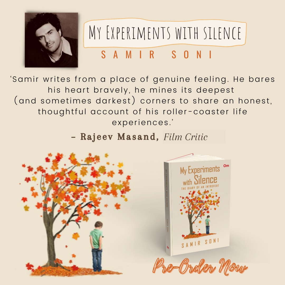 Samir Soni (@samirsoni123) on Twitter photo Thank you Rajeev for such kind words 🙏🏻🙏🏻 <a href="/RajeevMasand/">Rajeev Masand</a>
Pre-order Now!! -amzn.to/3wFv3WI
#selfhelp #MentalHealth #nonfiction #Depression #Stress #Anxiety #Dreams #Motivation #ExternalValidation #ComingToTerms #LifeLessons #indianauthor Thank you Rajeev for such kind words 🙏🏻🙏🏻 <a href="/RajeevMasand/">Rajeev Masand</a>
Pre-order Now!! -amzn.to/3wFv3WI
#selfhelp #MentalHealth #nonfiction #Depression #Stress #Anxiety #Dreams #Motivation #ExternalValidation #ComingToTerms #LifeLessons #indianauthor
