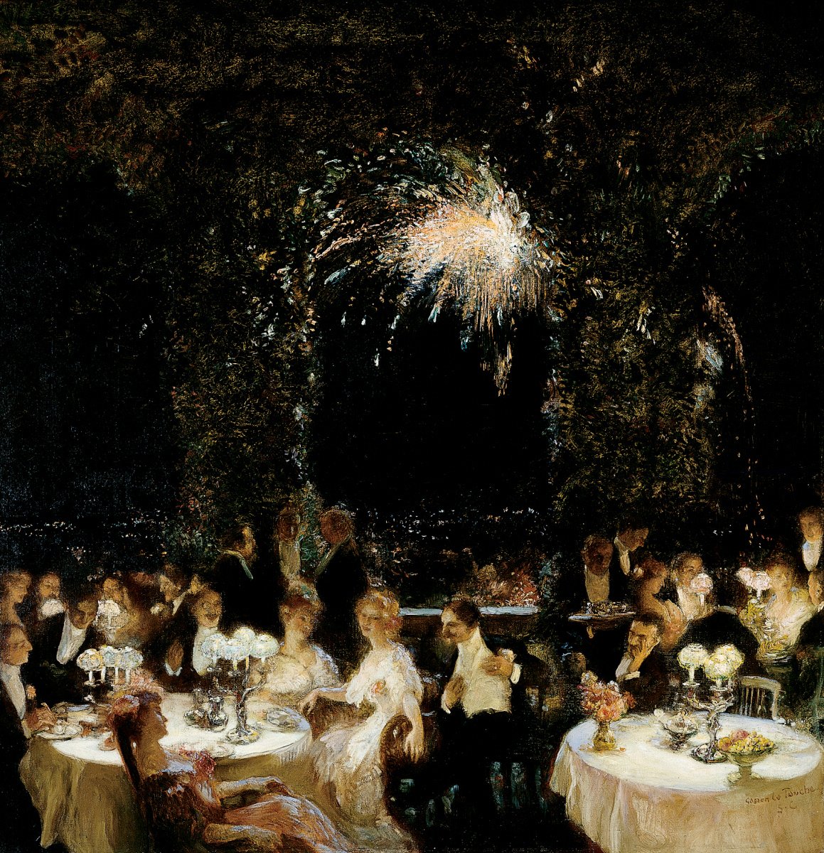 RaiCultura's tweet photo. 🎨 L’opera d’arte del giorno
Gaston La Touche, La cena al Casinò, 1906, olio su tela Dayton Art Institute

#CondividiLaCultura https://t.co/dbt9l5VPK6