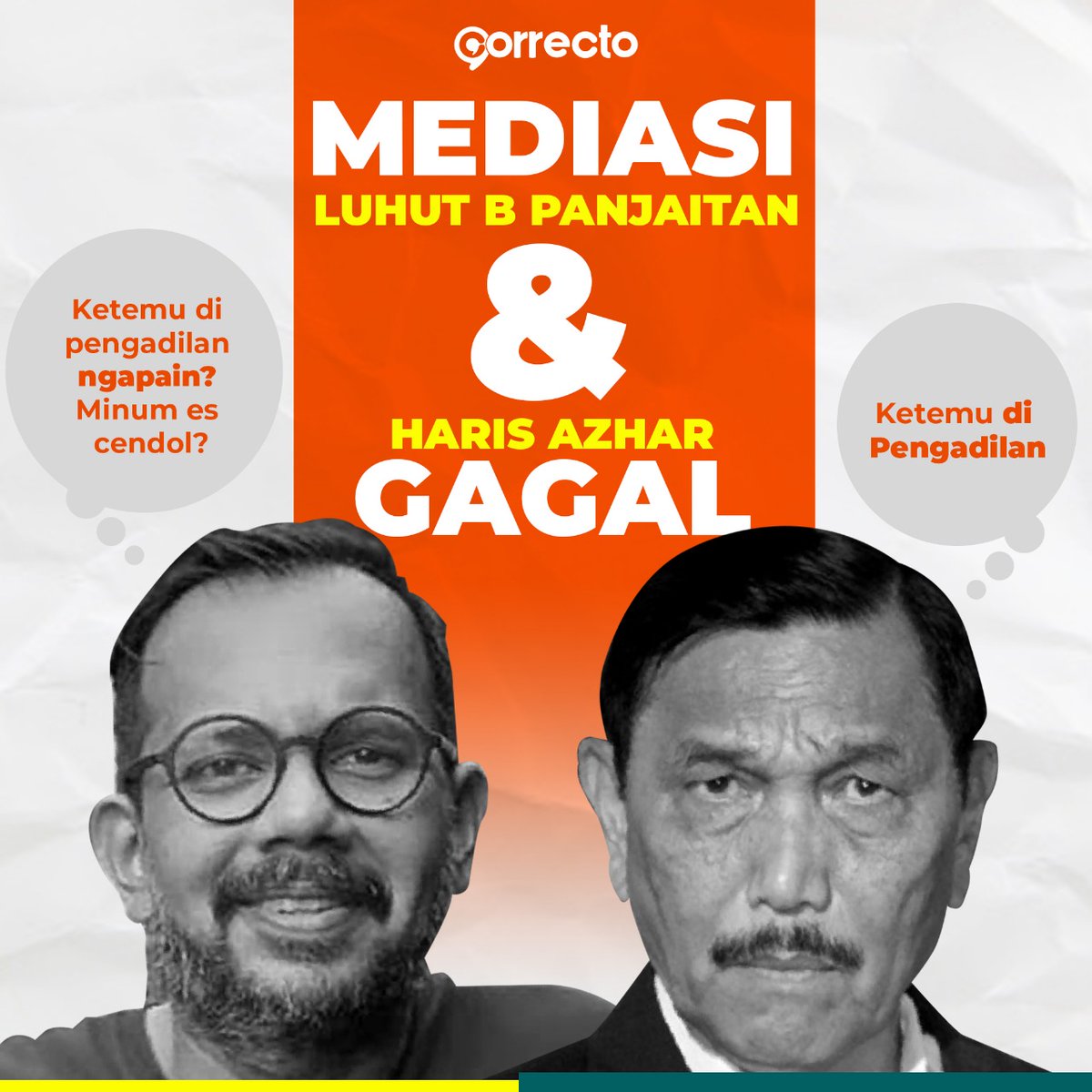 Correcto_ID's tweet photo. Antara pengadilan dan cendol, bakalan panjang niih.. https://t.co/Elm6GGjr5C