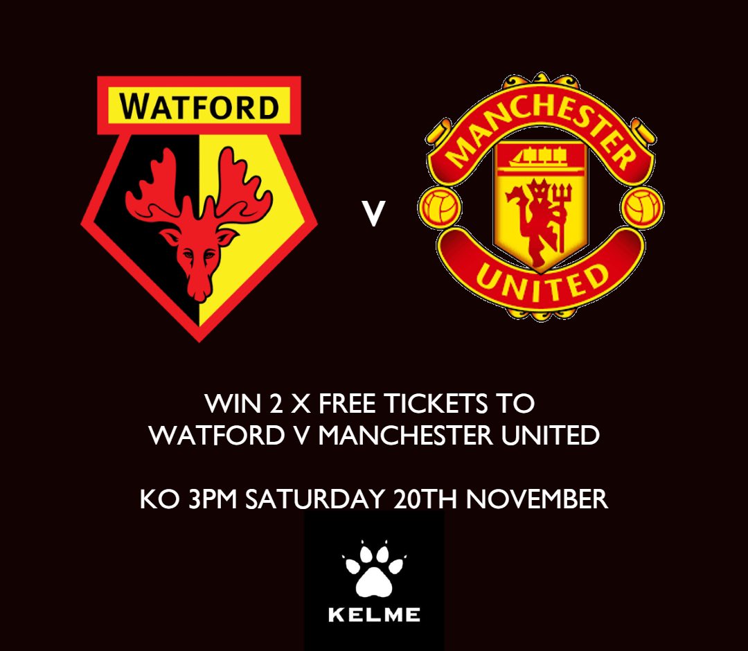 Kelme UK 🇬🇧 #Teamwear (@kelmeuk) on Twitter photo Want to be there for Saturday’s sold out clash with Manchester United???
Retweet this post and Follow <a href="/KelmeUk/">Kelme UK 🇬🇧 #Teamwear</a> to enter!
Winner will be selected at random tomorrow night (17th Nov) Best of luck…. 🐾🐝
I entries across our social media channels. Want to be there for Saturday’s sold out clash with Manchester United???
Retweet this post and Follow <a href="/KelmeUk/">Kelme UK 🇬🇧 #Teamwear</a> to enter!
Winner will be selected at random tomorrow night (17th Nov) Best of luck…. 🐾🐝
I entries across our social media channels.