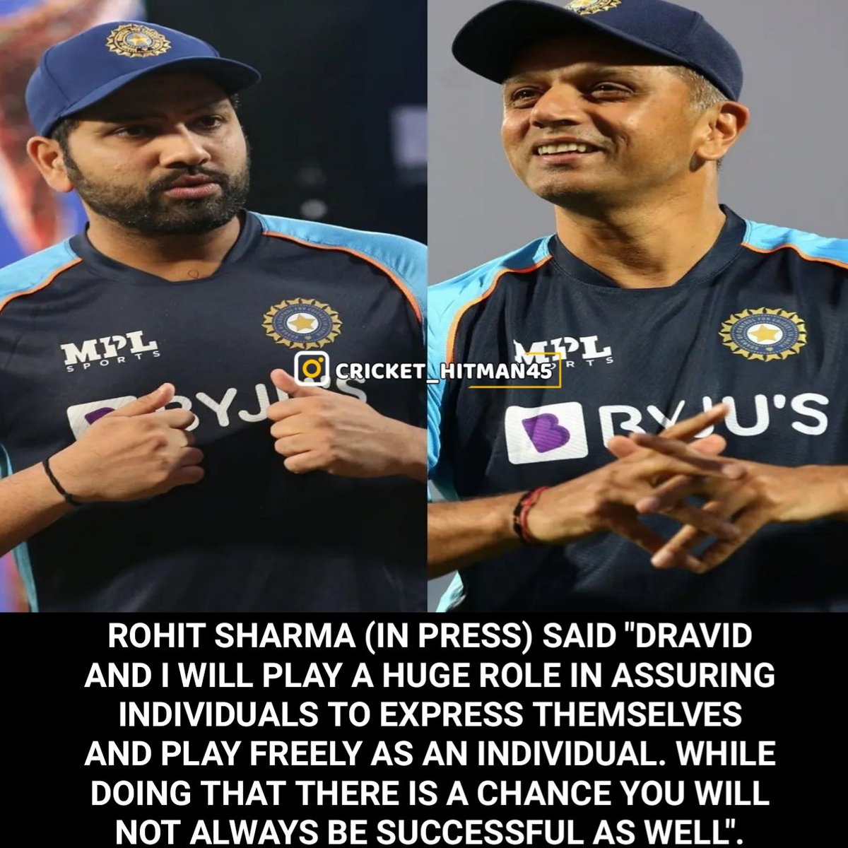 omkarmali45's tweet photo. The first press conference of the new era in Indian T20 format - Captain Rohit sharma and Coach Rahul Dravid 😍🔥
@ImRo45 @BCCI #CaptainRohitEraBegins
#RohitSharma #RahulDravid #Cricket #INDvsNZ https://t.co/JydbntuaF6
