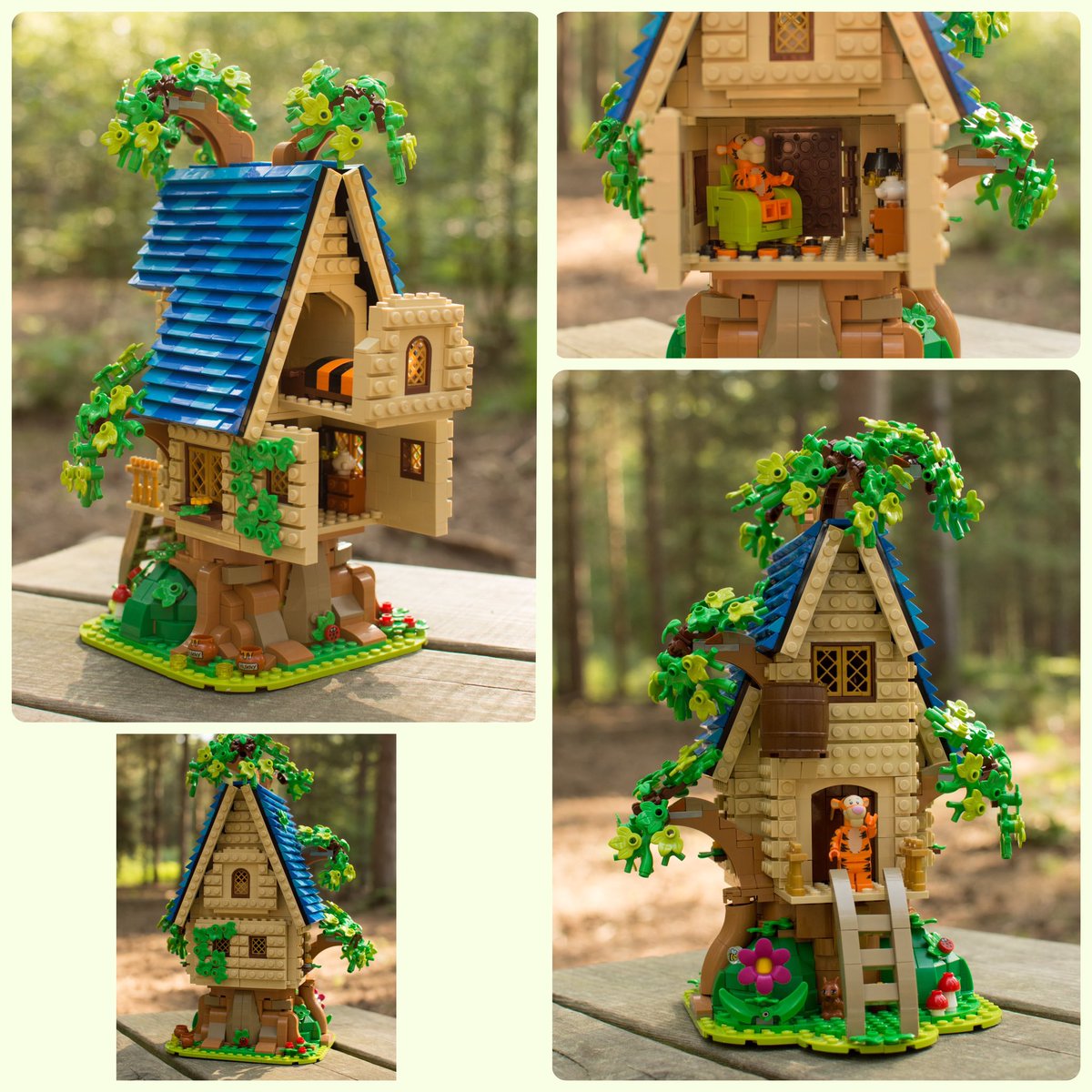 BenAlder's tweet photo. Lego Tiggers House MOC 

#lego #legodisney #disney #legowinniethepooh #winniethepooh #afol #moc #pooh #tigger https://t.co/MDmg7lrArv
