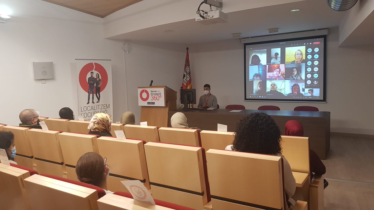 TrsOcupacio's tweet photo. 👉 Us recordem que el proper 18 de novembre tindrà lloc una nova sessió i podeu assistir de manera presencial o telemàtica.

💻 Fes la teva inscripció a través del web: https://t.co/nuaONPDFJQ

📲 O bé, trucant al telèfon: 93 789 11 11 https://t.co/ezRDinsJ9O
