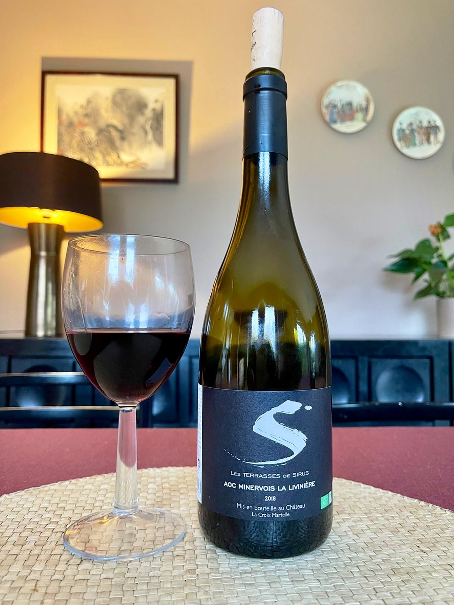 joukesp's tweet photo. #TuesdayLunch #BrusselsSprouts #LambCut #MinervoisLaLivinière
Still friends @JohnTrueServant?
Htje spoiling us with Tuesday lunch. Bio
8,99€
Minervois la Livinière. Les Terrasses de Sirus
Gren., Syrah, Cins.
2018. Dark, jammy fruit, garrigue, very spicy. Bal. oak/tannins. 88-90 https://t.co/TJJ5rBWuO9
