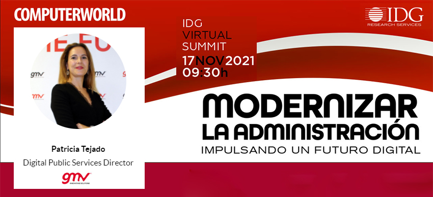 infoGMV_es's tweet photo. Modernizar la Administración 2021
Nos vemos mañana en #IDGVirtualSummit, donde Patricia Tejado, directora de Servicios Públicos Digitales de GMV, participará en el panel “Administración transformadora”. #IDGAAPP @IDGResearch_ES @IDGWorld
📅 17/11/21 9:30h
https://t.co/5XZFpqqIQU https://t.co/TqtInQ9cgG