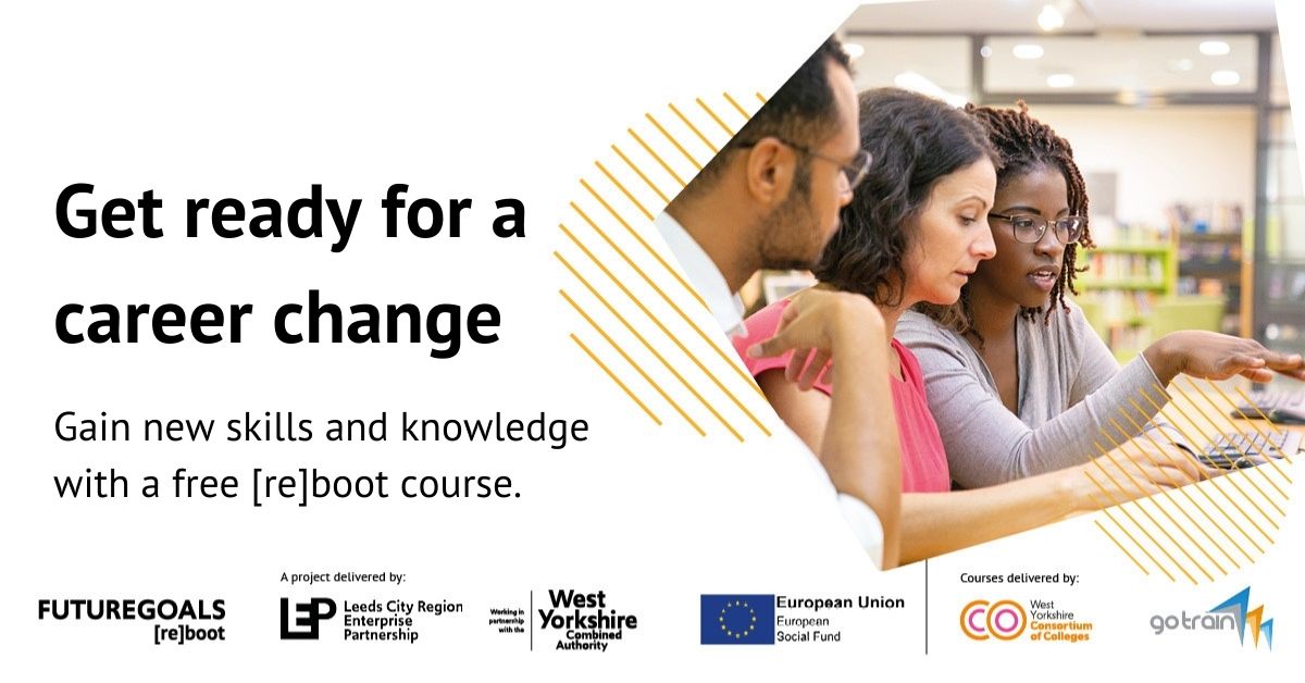 WYBizAndSkills's tweet photo. We know you might be anxious about your job security right now. That’s why we have FREE, online retraining courses available to boost your employability. 
Next steps start here: https://t.co/BQOh7SbJtf https://t.co/YUlFzR3DvX