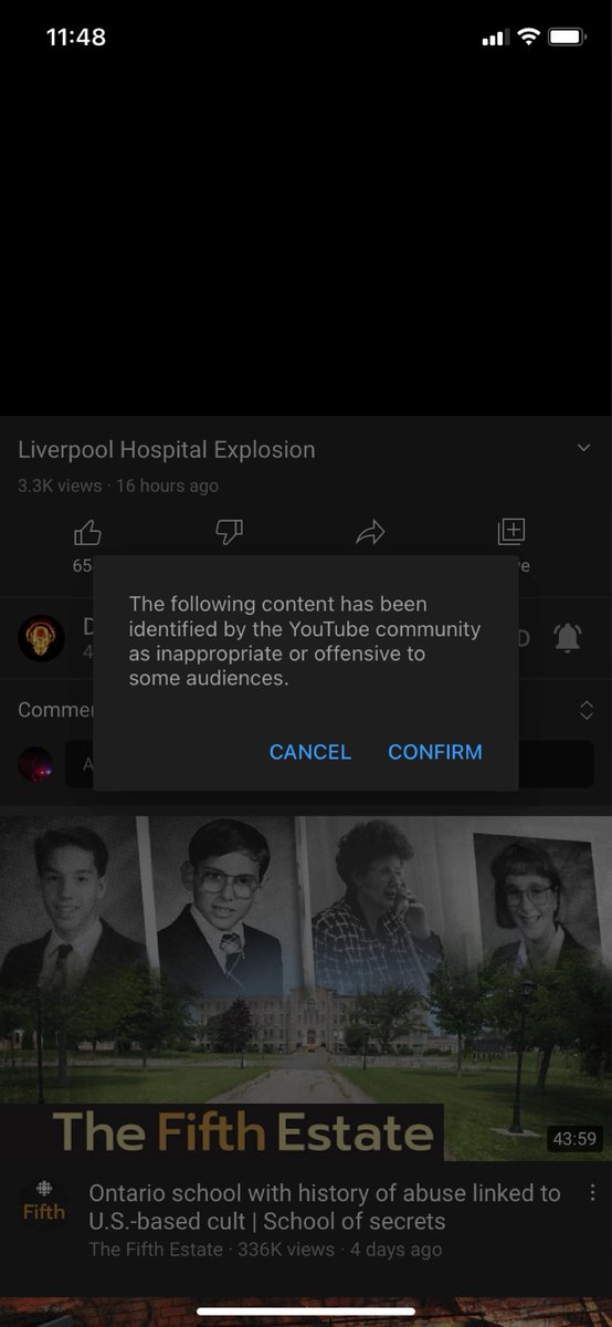 Dear <a href="/YouTube/">YouTube</a> Please add an option to turn off ‘baby-mode’. Makes absolutely zero sense when I’m watching a playlist I’ve created…