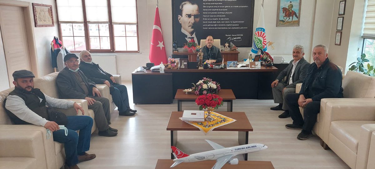 Kastamonu Tarım Hayvan ve Arıcılık Federasyonu'nuna nazik ziyaretlerinden ve desteklerinden dolayı çok teşekkür ederim.