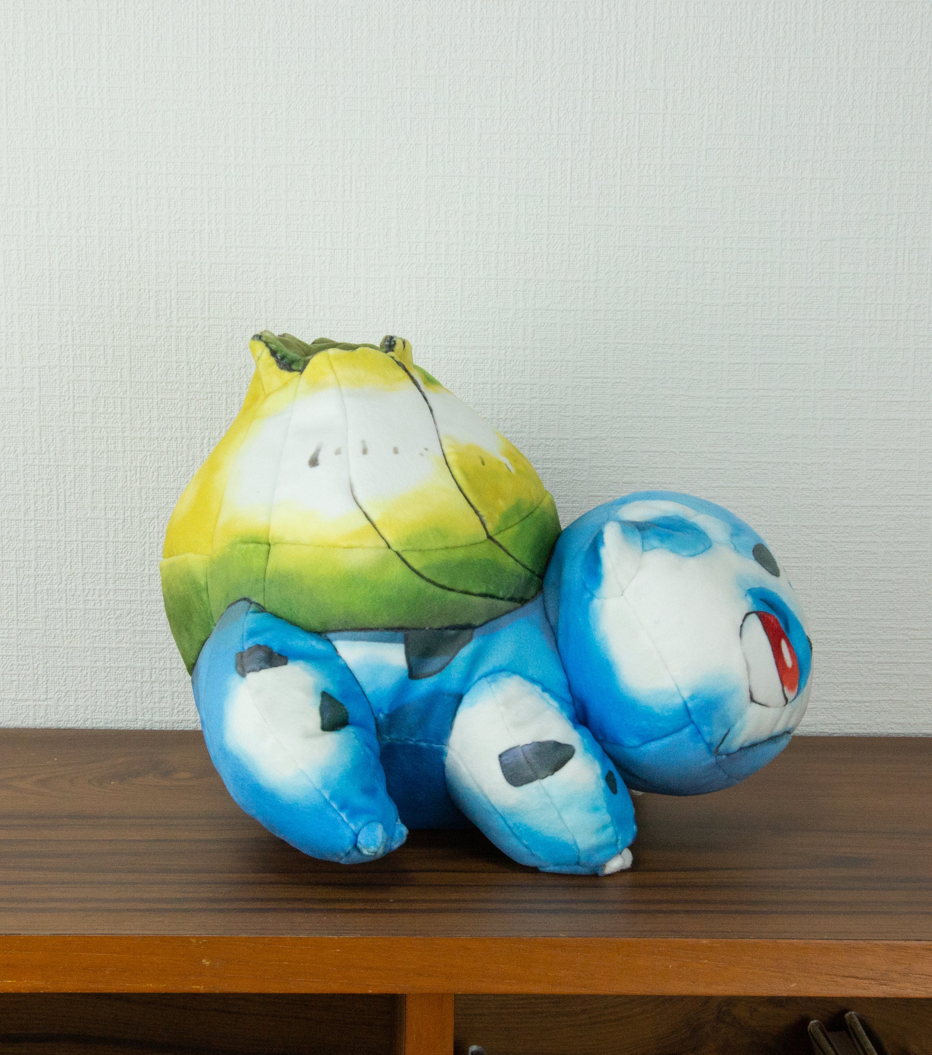 Osaka ポケモン旧公式絵のフシギダネをぬいぐるみで再現しました Plush T Co Dewh2hkmhd Twitter