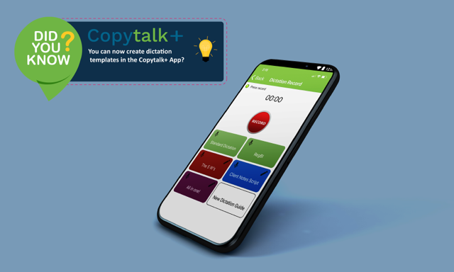 CopytalkUSA's tweet photo. DID YOU KNOW?
Dictation templates will memorialize your client meetings - Sign up with Copytalk now. https://t.co/1GPlcOkylI
#dictation #digitization #transcription #copytalkUSA #appstore https://t.co/bTidznj1JE