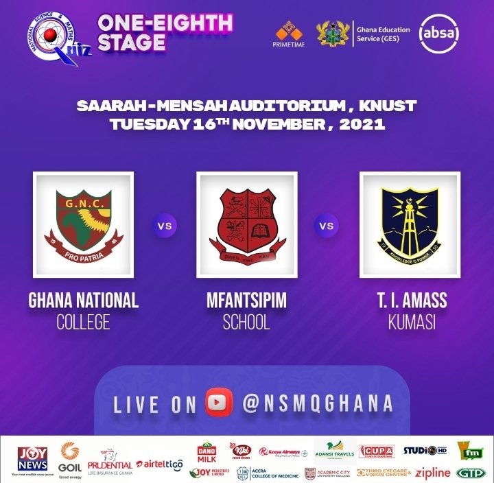 GNC_NASHNAL's tweet photo. We are on...
#NSMQ2021
#Primetime https://t.co/vrOApFvgFp