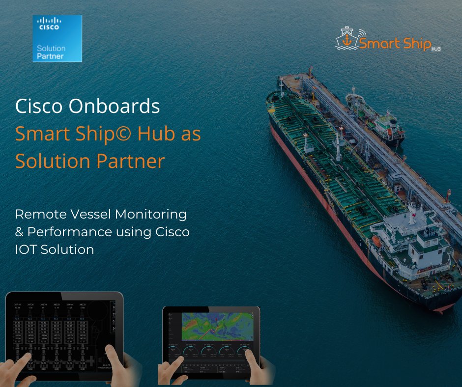 Smart Ship© Hub is now a Cisco - Solutions Partner for IoT solutions catering Marine Sector. Together we aim to provide Digital Maritime Solutions industry.
Read more: developer.cisco.com/ecosystem/spp/…
#ciscolaunchpad #maritimeindustry #smartshipping