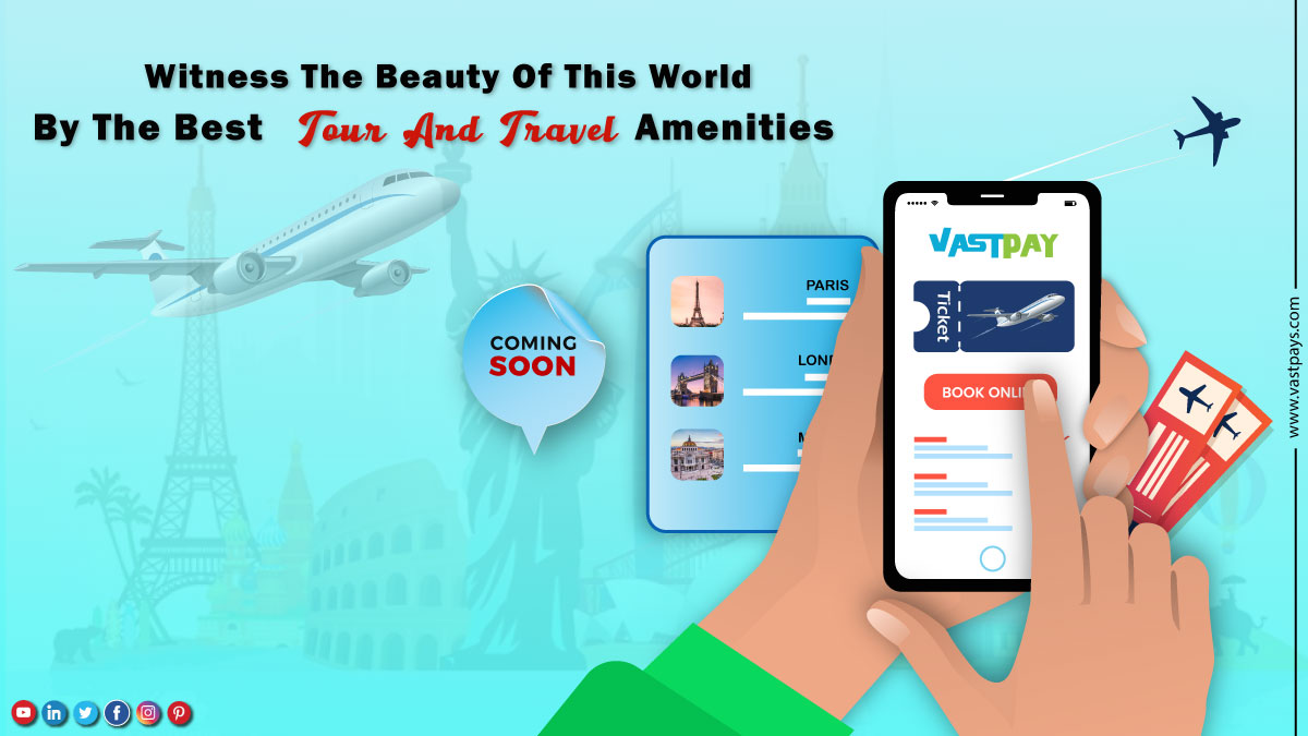 pay_vast's tweet photo. Traveling is fun and it can be more fun with #VastPay's Tour and #Travel Amenities requirements. 

https://t.co/Mn3wrvC1ee

#Feature #tourandtravels #BookOnline #tour #booking #travelling #travelworld #tuesdayvibes #tuesday #booktickets #OnePlatFormForAllPayments #comingsoon https://t.co/qIFmY0qgd4