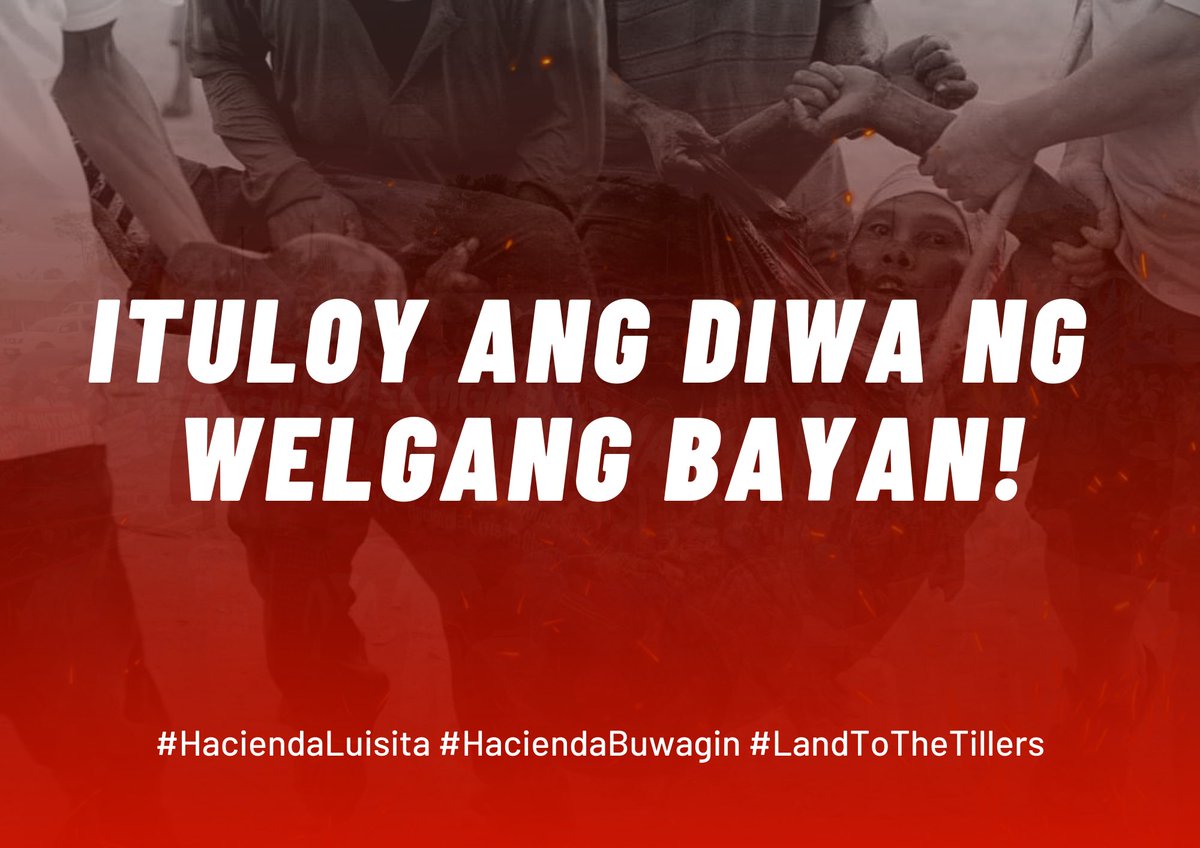 Kennethdg_'s tweet photo. Ako si Kenneth mula sa @NUSPhilippines at kaisa ako sa panawagan ng masang anakpawis para sa tunay na reporma sa lupa at hustisya para sa lahat ng biktima ng Hacienda Luisita Massacre.

Lupa hindi bala! Bigas hindi bala!

#HaciendaBuwagin
#StopKillingFarmers https://t.co/a2TLjHESTT