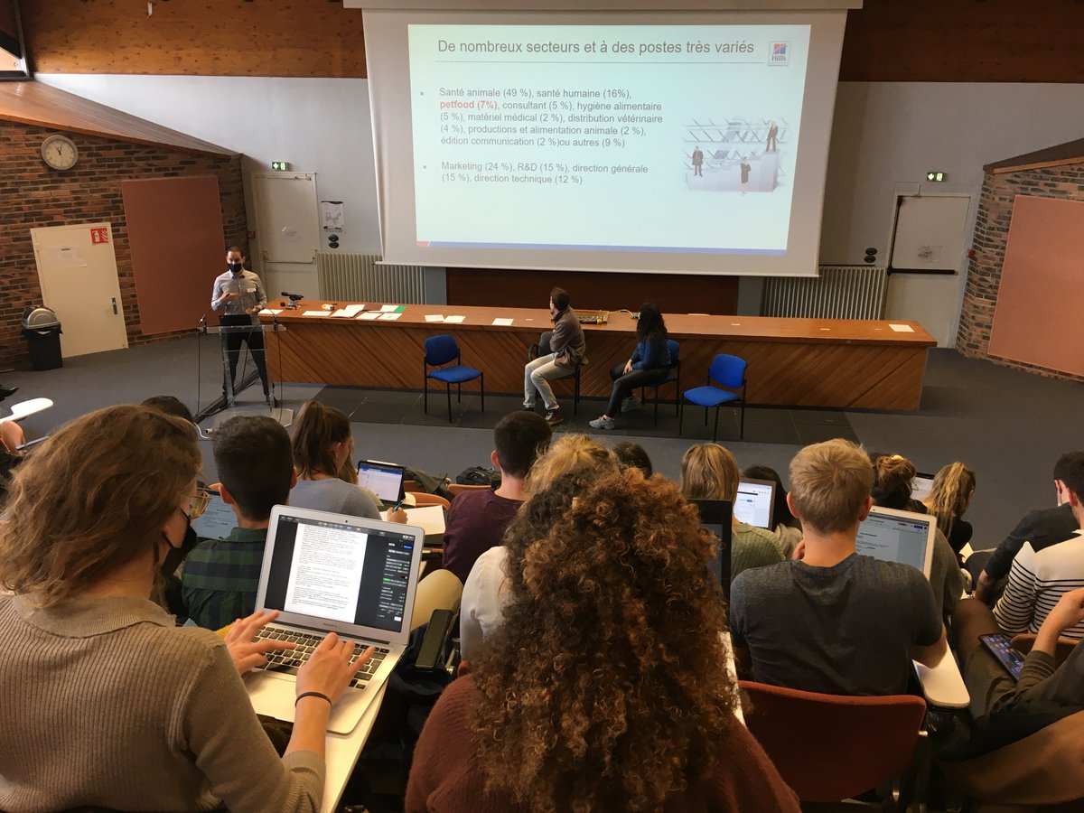 oniris_officiel's tweet photo. [FORMATION VETERINAIRE] Un nouveau parcours autour de l'entrepreneuriat en milieu vétérinaire vient d'être mis en place à Oniris à l’attention des étudiants de VET4.
https://t.co/iw8HJ0EZ3l
#entrepreneuriat #OnirisVet https://t.co/rZKZRS7rgX