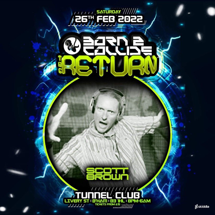 djscottbrown's tweet photo. Birmingham, 26th Feb 2022

#Born2Collide is back! https://t.co/UafpwSUfPH