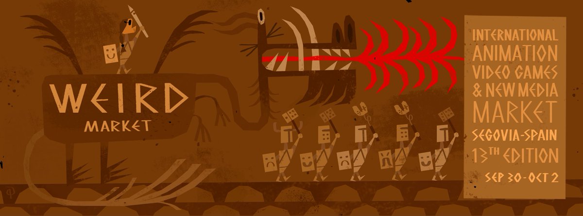 WeirdMarket's tweet photo. 📣 ¡Las Jornadas de Orientación Laboral de Animación y Videojuegos no paran! 

Nos vamos a SALAMANCA✨

📅Miércoles 17 NOV, 18:30h
📌Teatro Juan del Enzina

Y después ¡sesión de cortos del palmarés de #3DWIREFEST #WEIRDMARKET!

+ info 👉 https://t.co/1cqioIqU07 https://t.co/A4E6yHags4