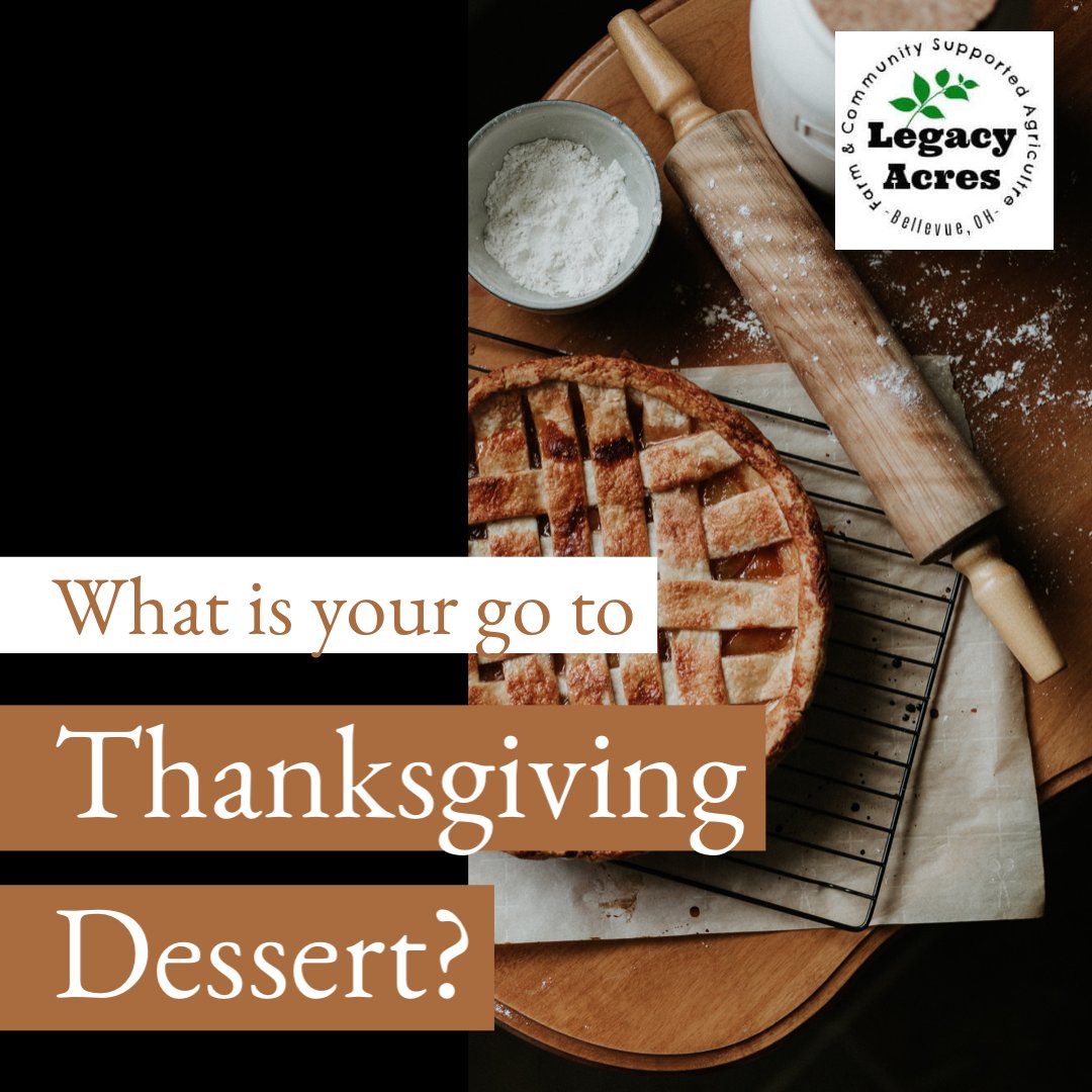 farmer_csa's tweet photo. What is your go to Thanksgiving Dessert? https://t.co/wNwNdiTQlZ
