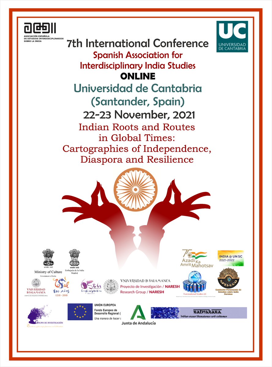 Some of the profs in our department are participating in this wonderful conference by <a href="/AeeiIndia/">AEEIIndia</a> held by <a href="/unican/">Universidad de Cantabria</a>  
🗓️22-23 November
💻online
👩‍💻Check the program and register at: sites.google.com/usal.es/7confe…