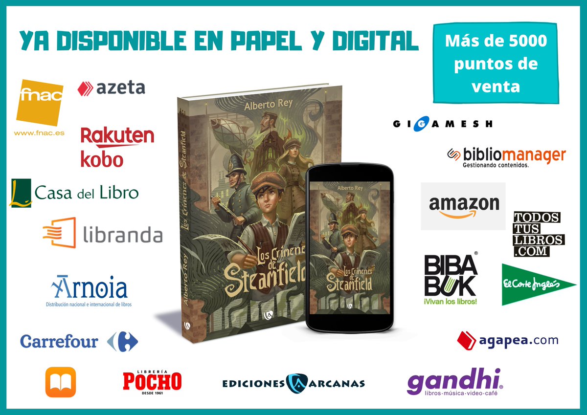 Edic_Arcanas's tweet photo. 😱¡Ya disponibles en #librerías!
👉También en nuestra #tiendaonline con #pagoseguro: 

https://t.co/1HnTEFhdq7

🗣Y en #Amazon y #PlataformasDigitales
#escritores #libros📚 #EdicionesArcanas #autoresarcanos  #literaturanacional  #historiaperfecta #regalalibros #compralibros https://t.co/MIV6crZJko