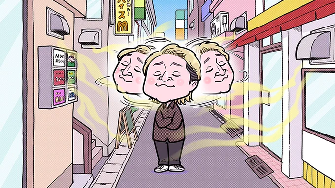 ダクトからの匂いを嗅ぎ分けて目的店にたどり着くNAOTOさんのイラスト。放送中
#マツコの知らない世界  #スープカレー #NAOTO さん 