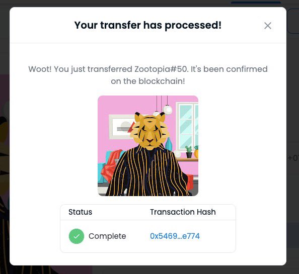 Give away is real. Don’t forget to like my collection on <a href="/opensea/">OpenSea</a> because I will track your account and #Giveaways randomly 

opensea.io/collection/zoo…

Congratulation <a href="/pievdb/">The bearded Belgian</a> just check your wallet today 🔥🙌💝🙈
#nft #NFTdrop #NFTCommmunity #NFTMarketplace #NFTgiveway