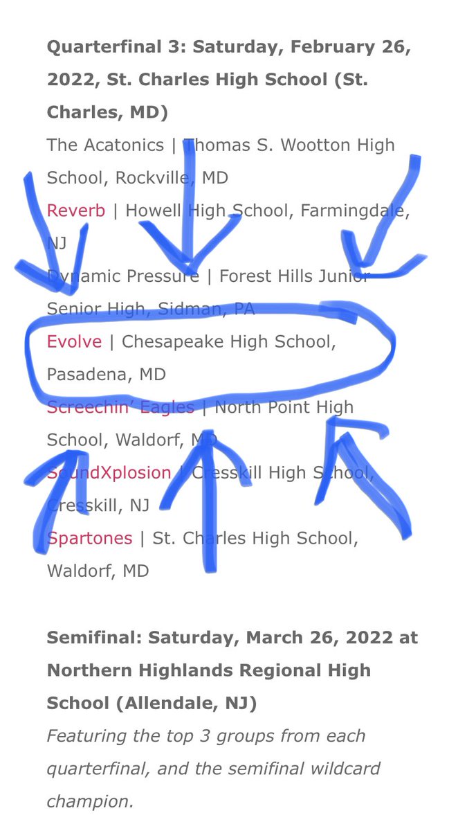 We are OFFICIALLY gearing up for ICHSA Quarterfinals this February!! Come see this year’s group compete on Feb. 26 at St. Charles High School!
.
.
.
<a href="/varsityvocals/">Varsity Vocals</a> <a href="/IMChesapeakeHS/">Chesapeake High School</a>