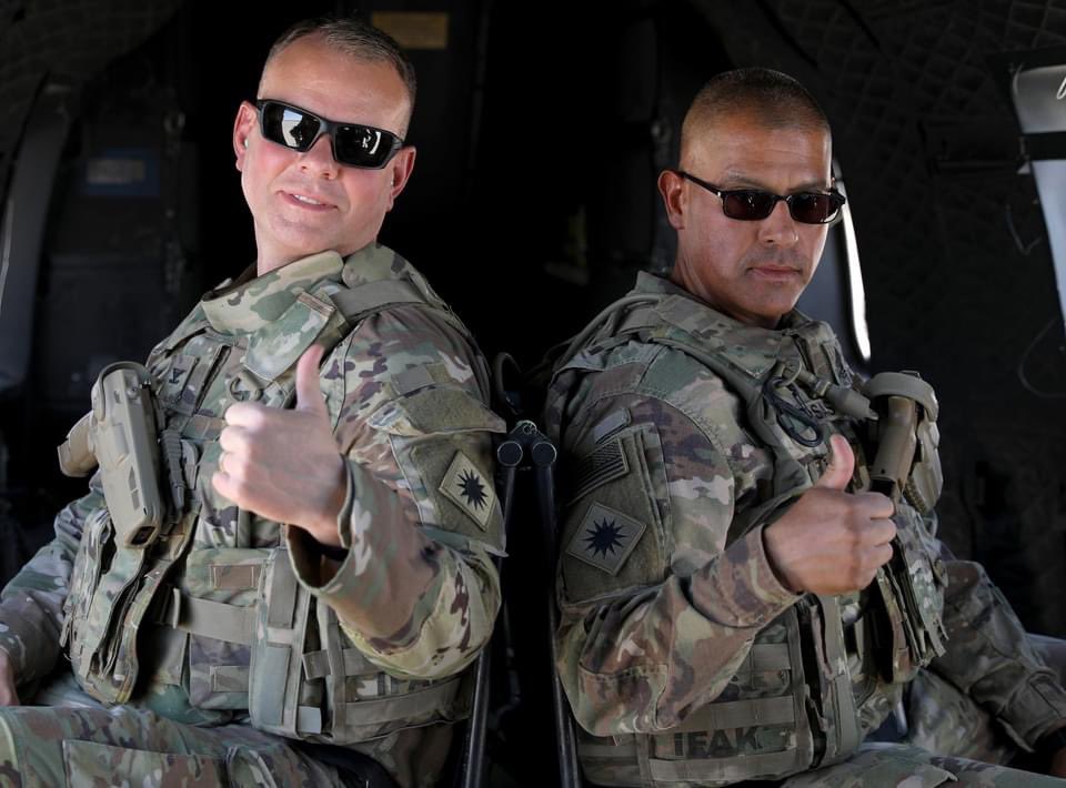 usarmycentral's tweet photo. #TeamTuesday energy courtesy of our #TaskForcePhoenix family and #PartnerNation aviation teammates! @CENTCOM @CalGuard @TFSpartan @CJTFOIR #StrongerTogether https://t.co/4Lu7IKO7c8