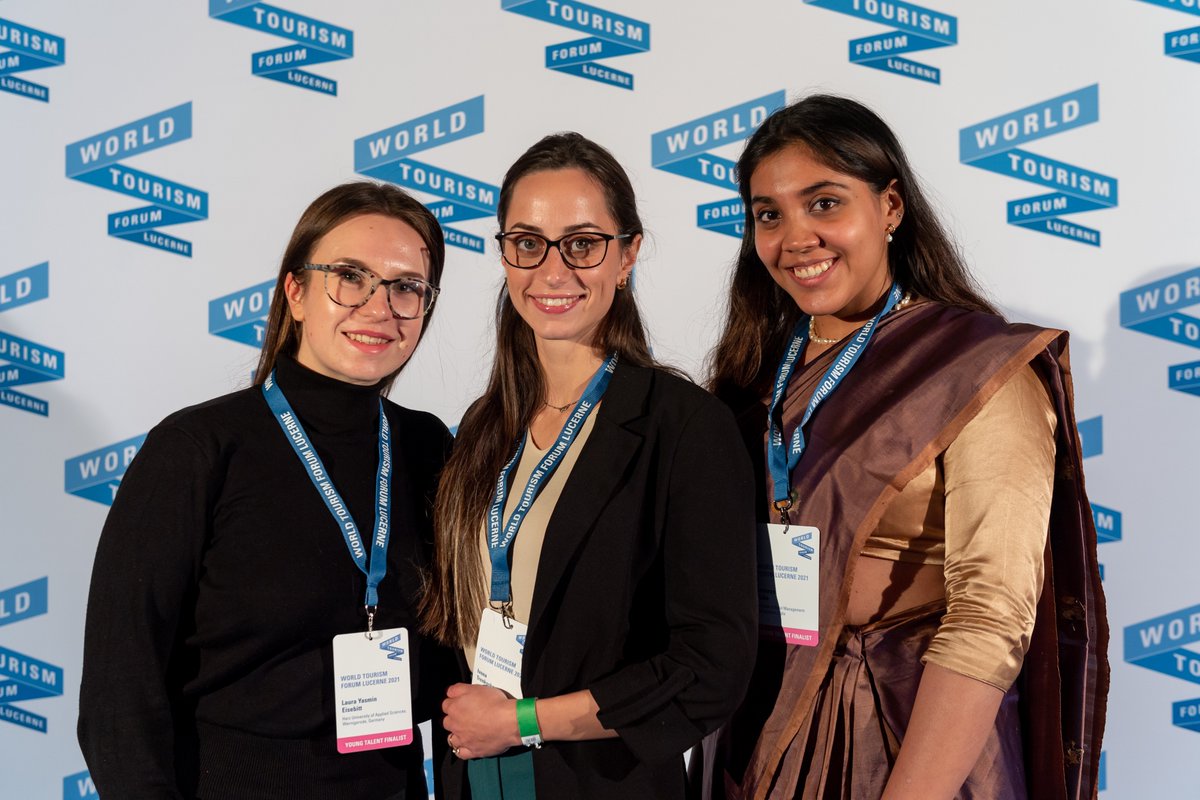 Congrats! Meet the winners of the Young Talent Programme. They were selected from a poll of more than 100 applications and 26 countries around the world. 

Talent
Hikaru Morita

Innovation 
Hailey Brown 

Diversity
Gifty Efua 

Sustainable Development
Si Ting (Lisa) Xie

#tourism