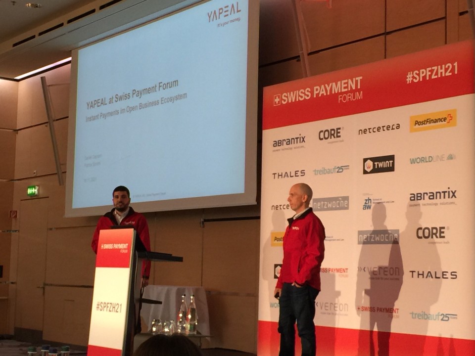 „<a href="/Yapeal_CH/">YAPEAL</a> war die erste App die ein Privatkunden Konto komplett ohne Papier oder Video onboarden konnte. Nun machen wir das genau gleiche bei KMUs“
<a href="/danicapraro/">Dani Capraro</a> und der <a href="/Fintechrockers/">Fintechrockers.com</a> <a href="/schoenpa/">Patrick Schöni 🇨🇭</a> rocken die Bühne

#fintech #Yapini #OpenBanking #lowcode
