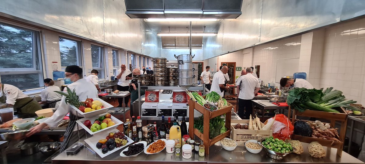 We are underway with the  <a href="/AndrewFairlie1/">andrew fairlie</a> scholarship. <a href="/HITScotland/">HIT Scotland</a> <a href="/HandAndFlowers/">Hand and Flowers pub</a> #SatBains <a href="/steviechef76/">Stevie McLaughlin</a> <a href="/CailBruich/">Cail Bruich</a>