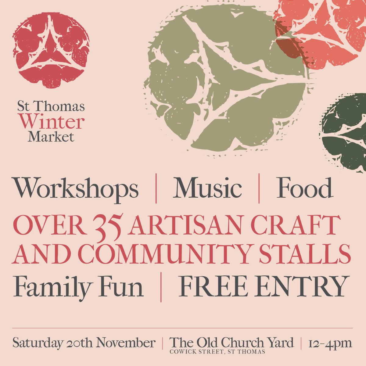 AgeUKexeter's tweet photo. We will be at St Thomas Winter Market selling Men in Sheds goods and other craft items. Pop along to The Old Church Yard on Cowick Street on Saturday afternoon between 12-4pm. There will be plenty for all the family to do. We'd love to see you!
#Exeter #AgeUKExeter #Devon https://t.co/pNP9gxkl5t