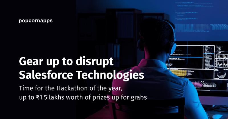 #SalesforceHackathon

Grab Amazon gift vouchers up to 1.5 lakhs by participating in our #SalesforceHackathon event.

To know more: popcornapps.com/hackathon-2021/

#Salesforce #SalesforceCommunity #DEVCommunity #SalesforceDevelopers #Developers