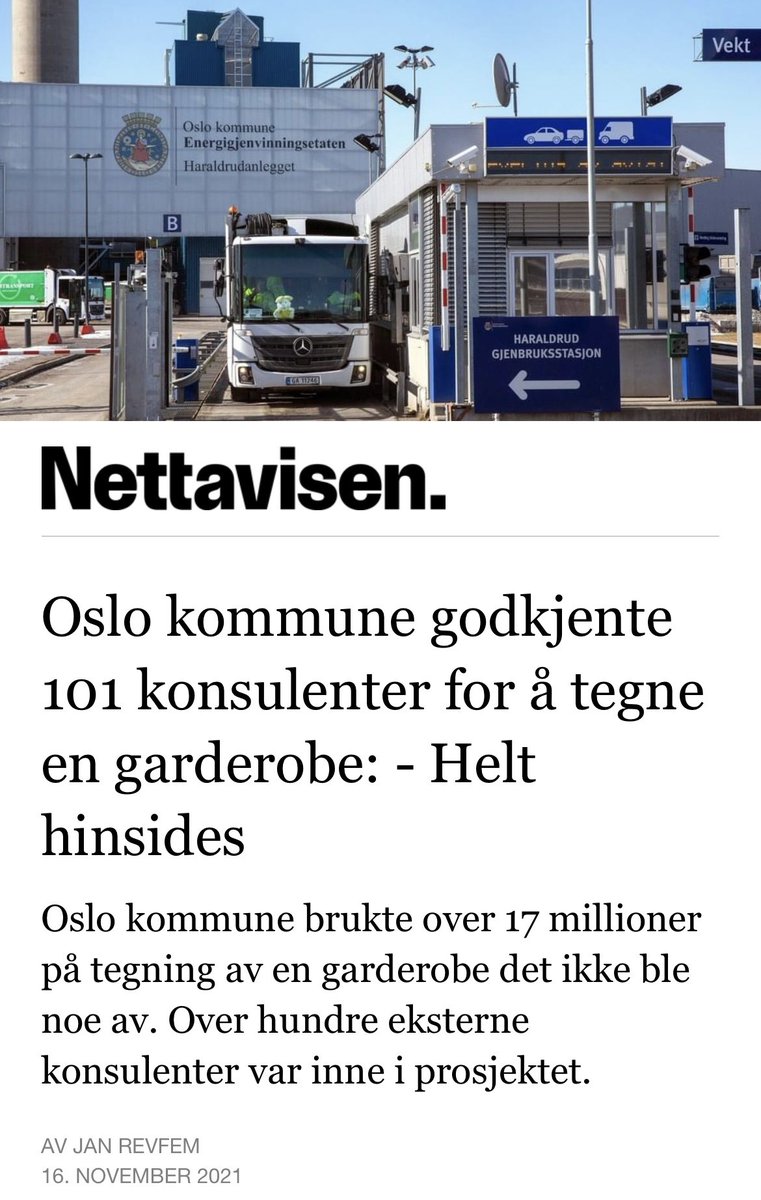 Sånn går det når man bruker andres penger på andre. Da er man ikke opptatt av hverken pris eller kvalitet!
