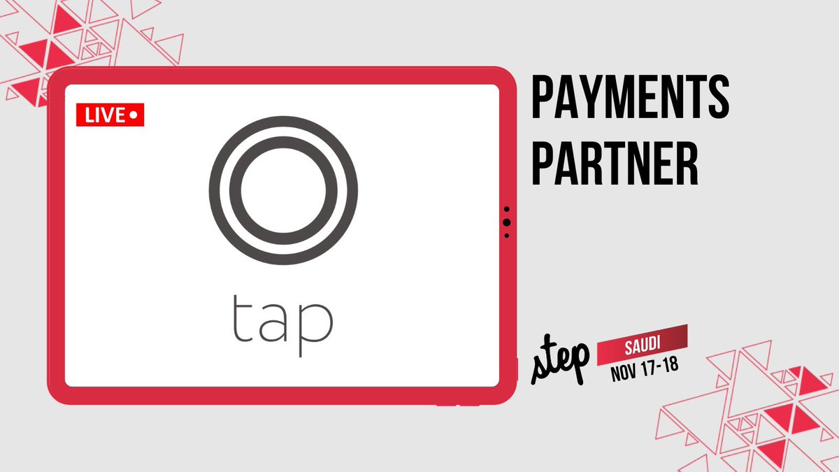 gotapnow's tweet photo. We’re excited to announce that this year not only are we exhibiting, we’re also the Fintech Village sponsor and the exclusive payments partner for #StepSaudi @stepconference with an amazing lineup of speakers, panels & more. Grab your ticket today
https://t.co/9e0OX2G9pK https://t.co/DI0vwUF486