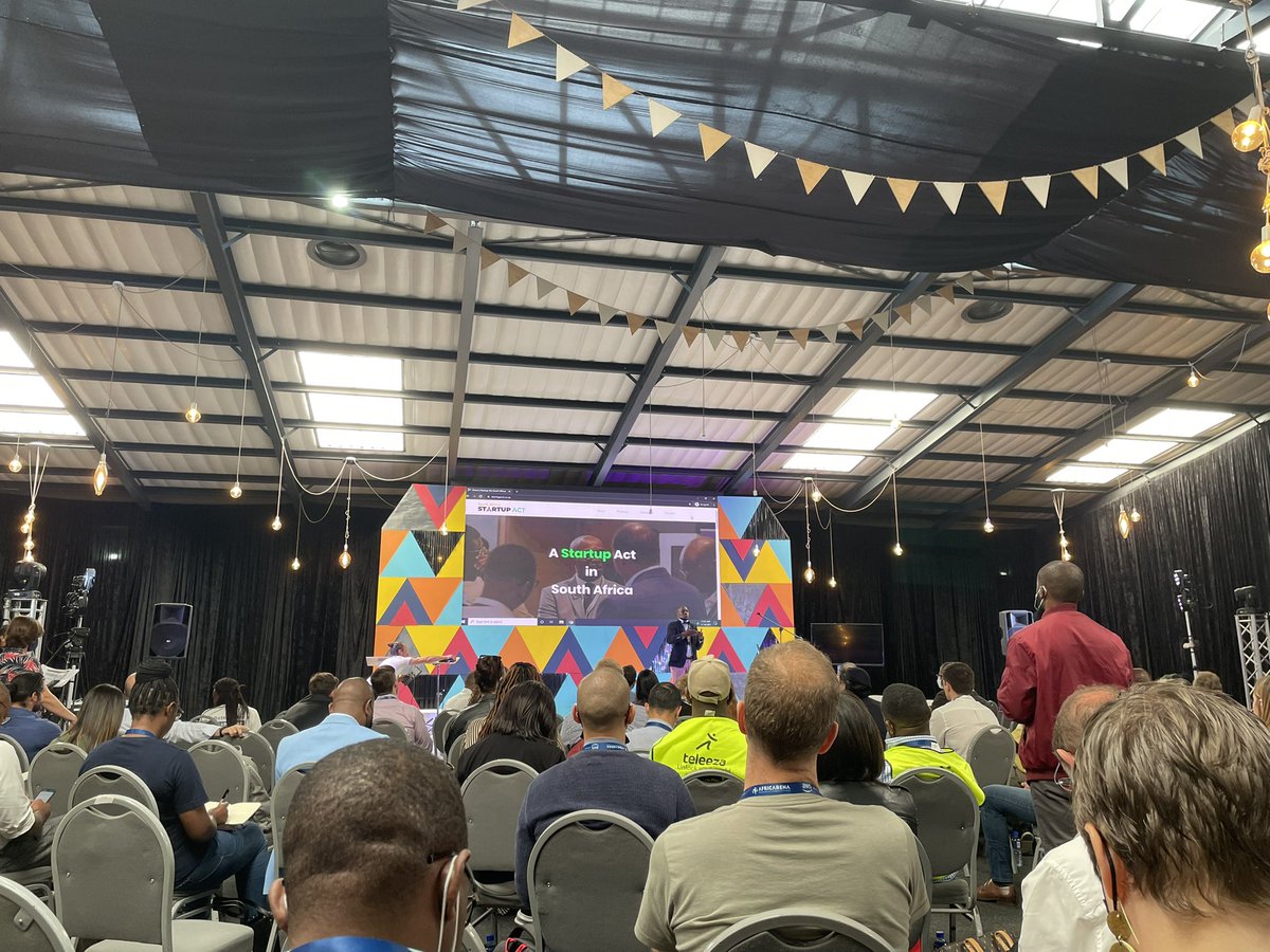 officialbakang's tweet photo. At @AfricArena2021 incredible energy galvanising around African innovators. This ecosystem exhilarates me so much and is where I believe the keys to our continental vision of shared prosperity lie! #AfricArenaSummit2021 https://t.co/ccUYD8nmDo